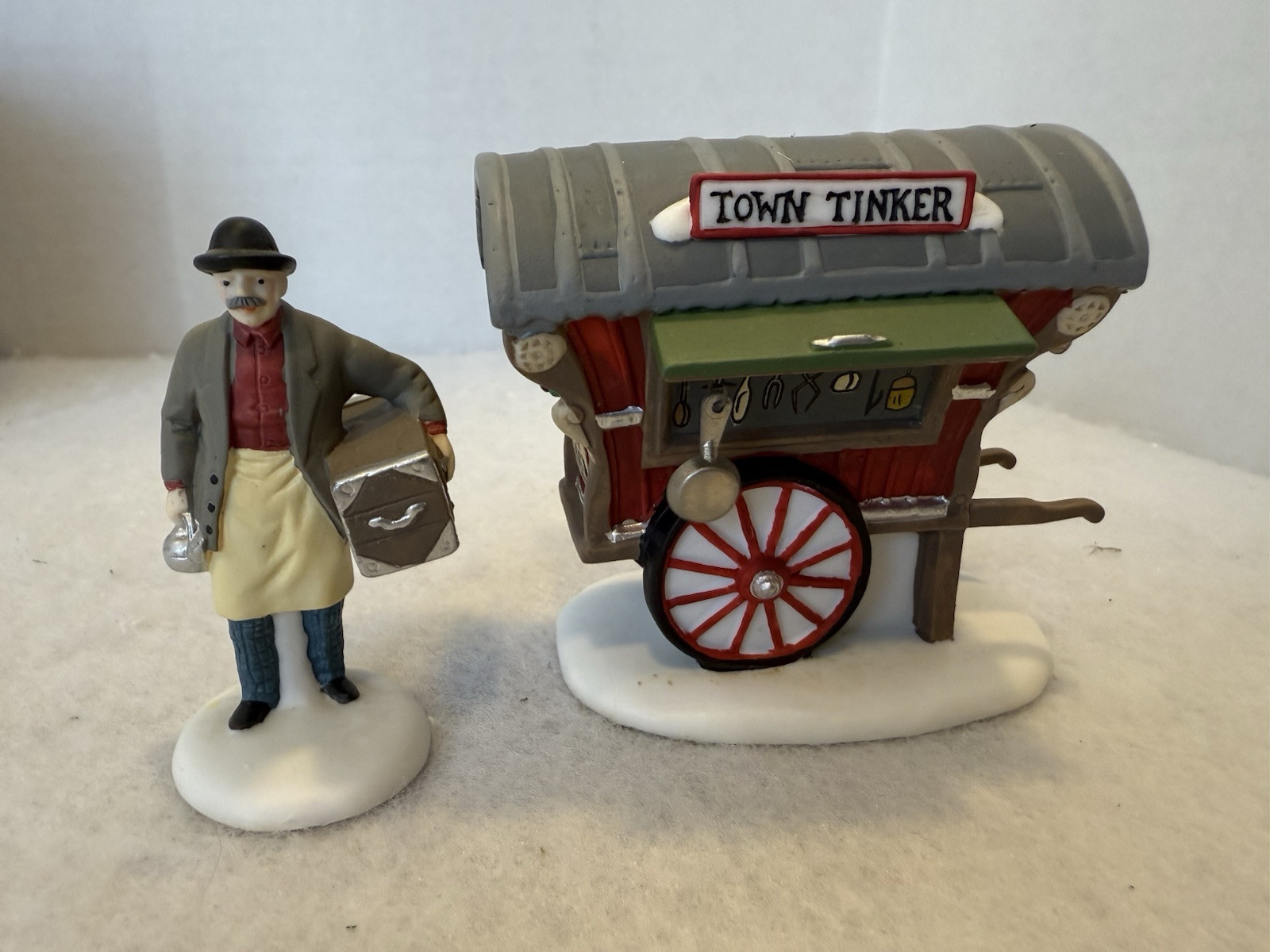 Dept. 56 Heritage Dickens Village 1992 Town Tinker 5646-4 W/ Box LN