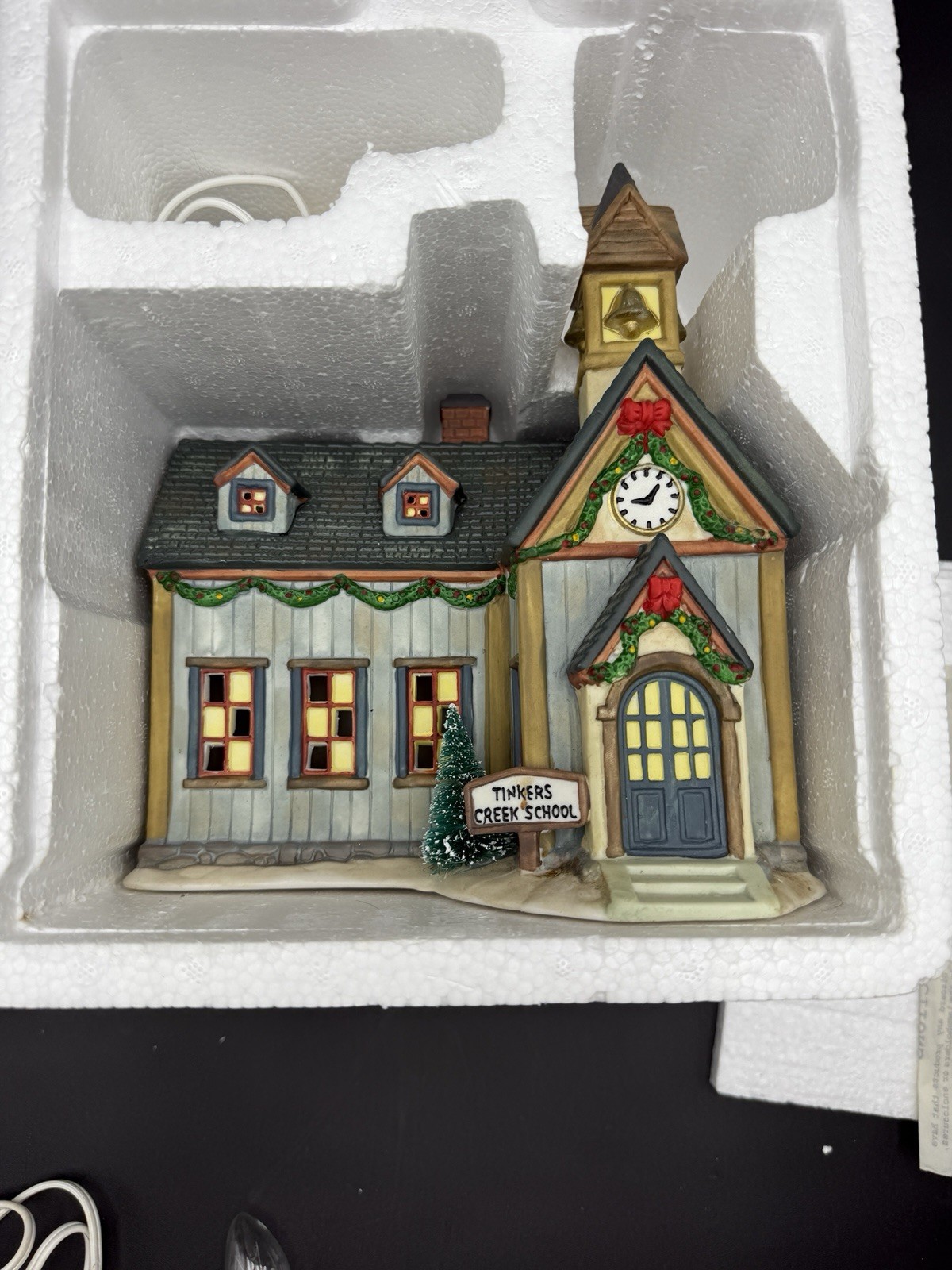 Santa’s Workbench Porcelain Collection – Victorian Series – TINKERS CREEK SCHOOL