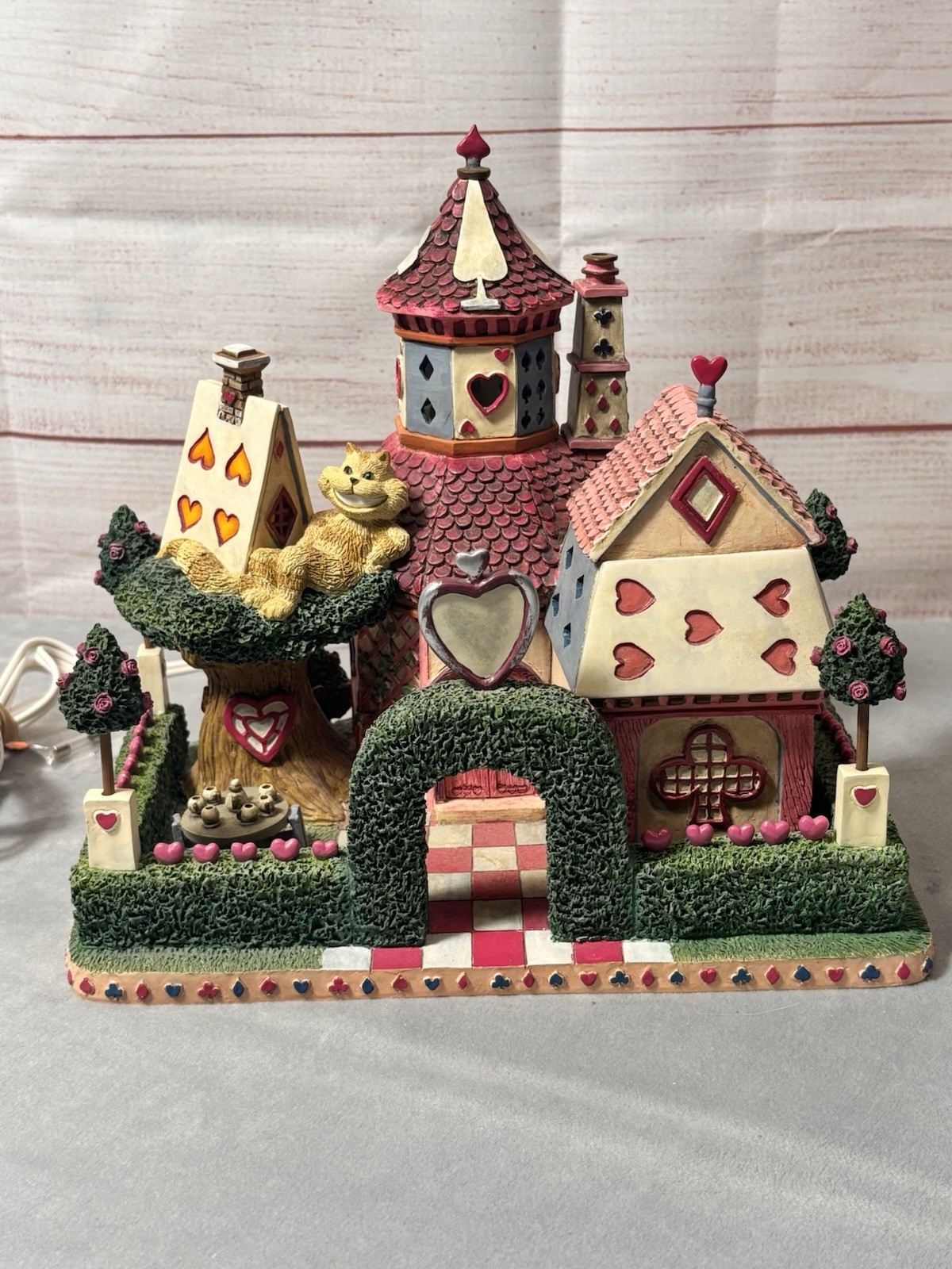 Vintage 1999 Department 56 Storybook Village Queens House Of Cards House READ