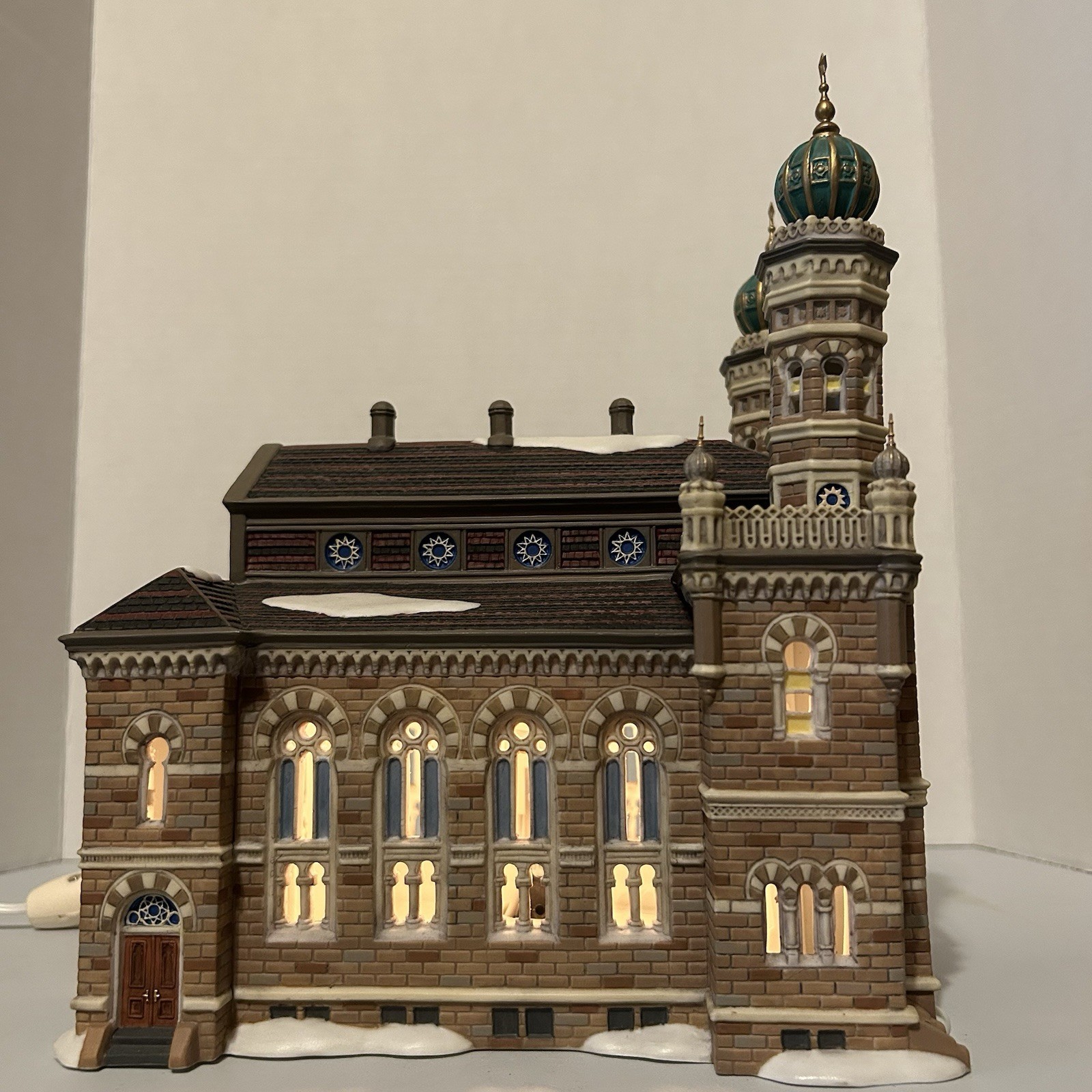 Dept 56, Christmas in the City, Central Synagogue, Historical Landmark, 56.59204