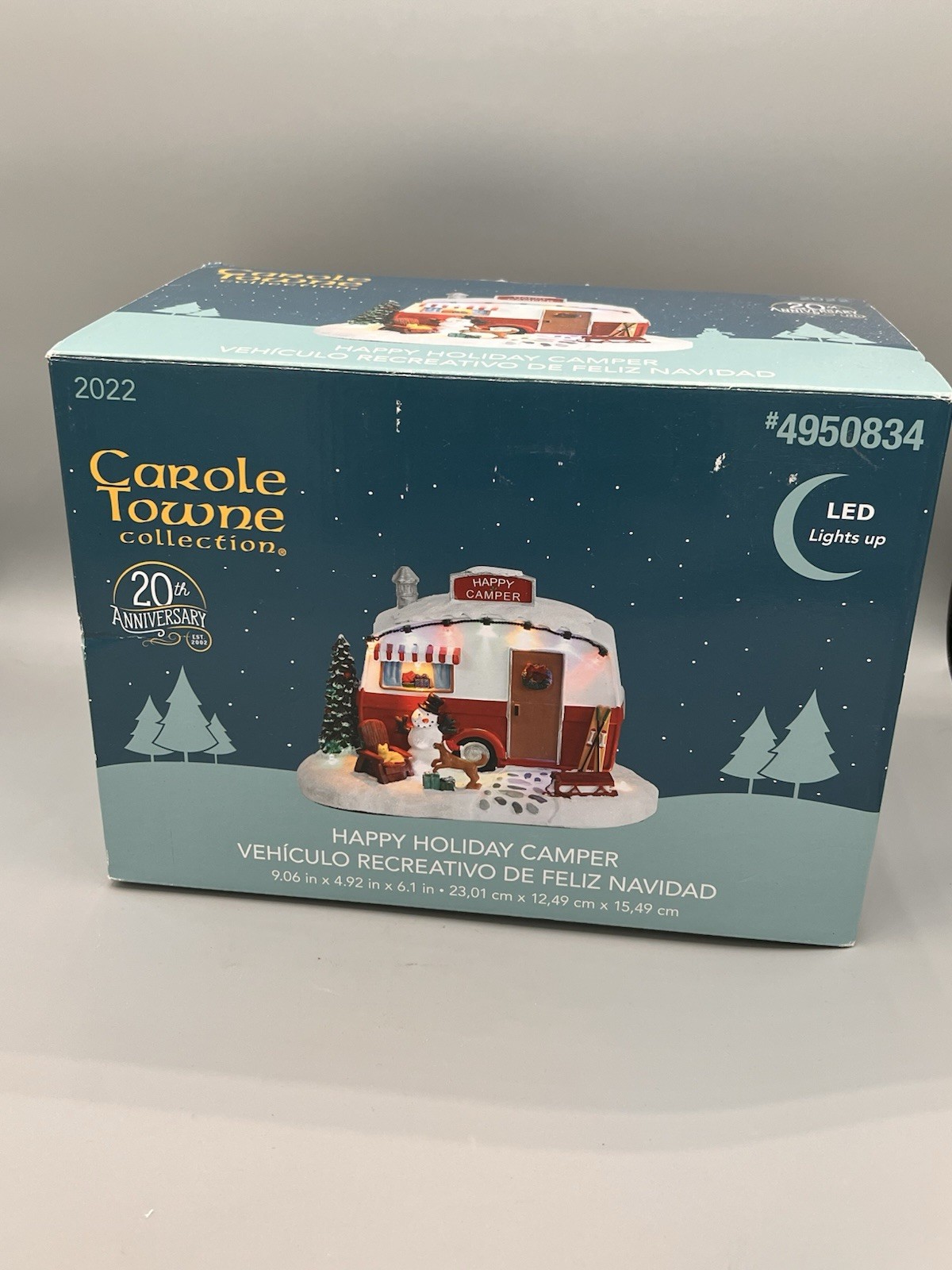 Carole Towne Happy Holiday Camper Lighted Christmas Village 2022 Edition 4950834
