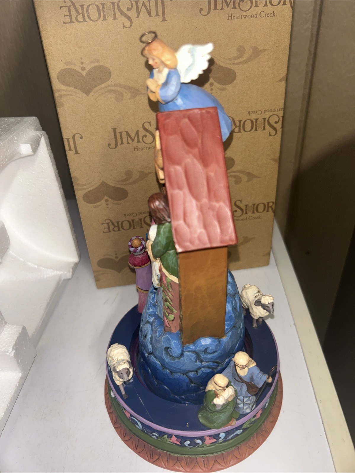 Jim Shore Messiah Savior King Heartwood Creek Revolving Navtivity 2016 MIB