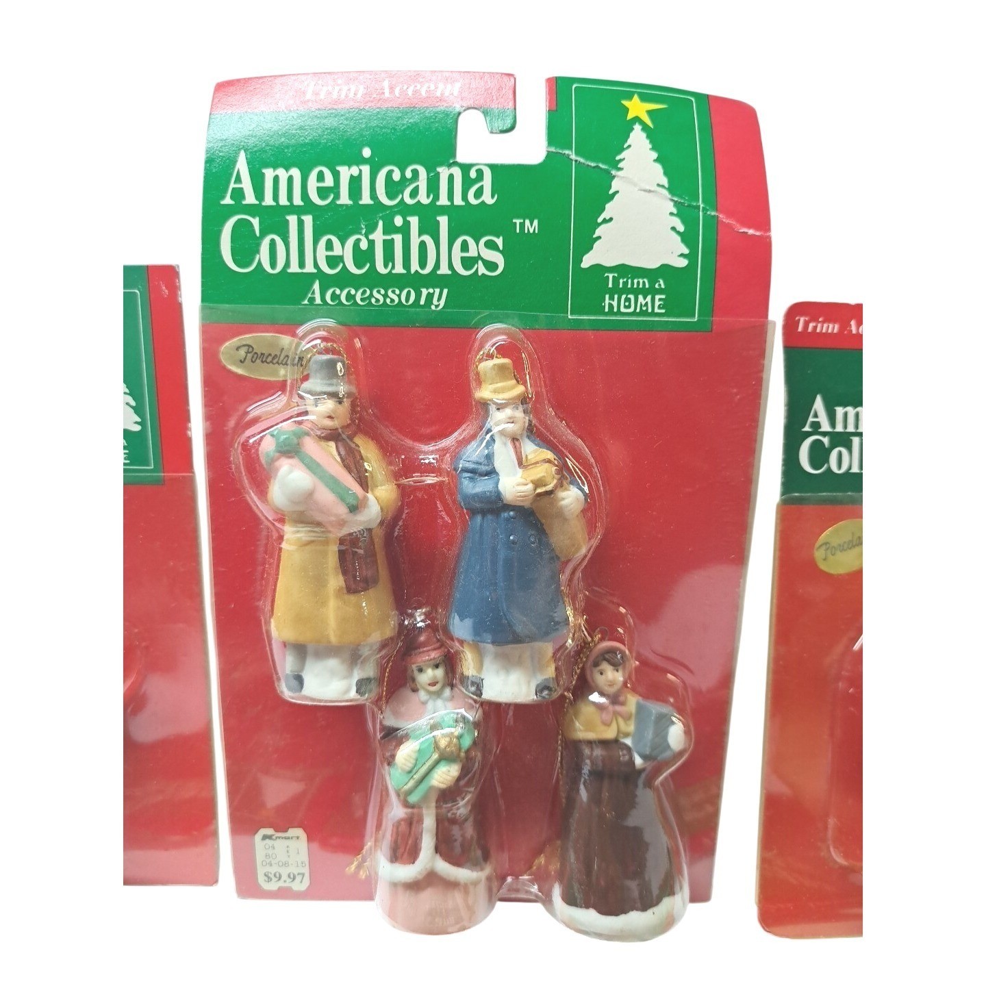 Americana Collectibles Accessory Lot K-mart Trim A Home Original Packaging Vtg