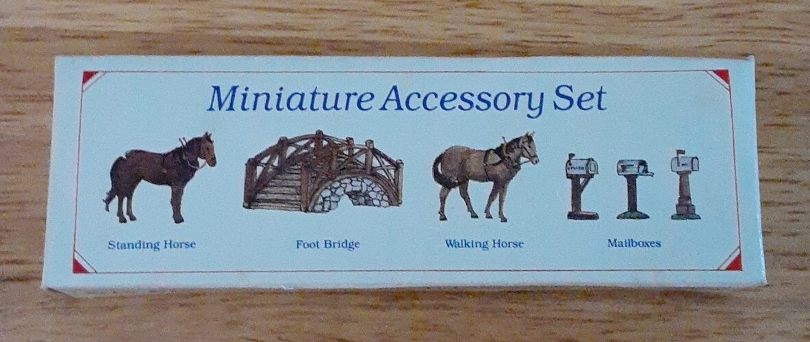 Liberty Falls Americana Collection 6 Piece Miniature Accessory Set AH51