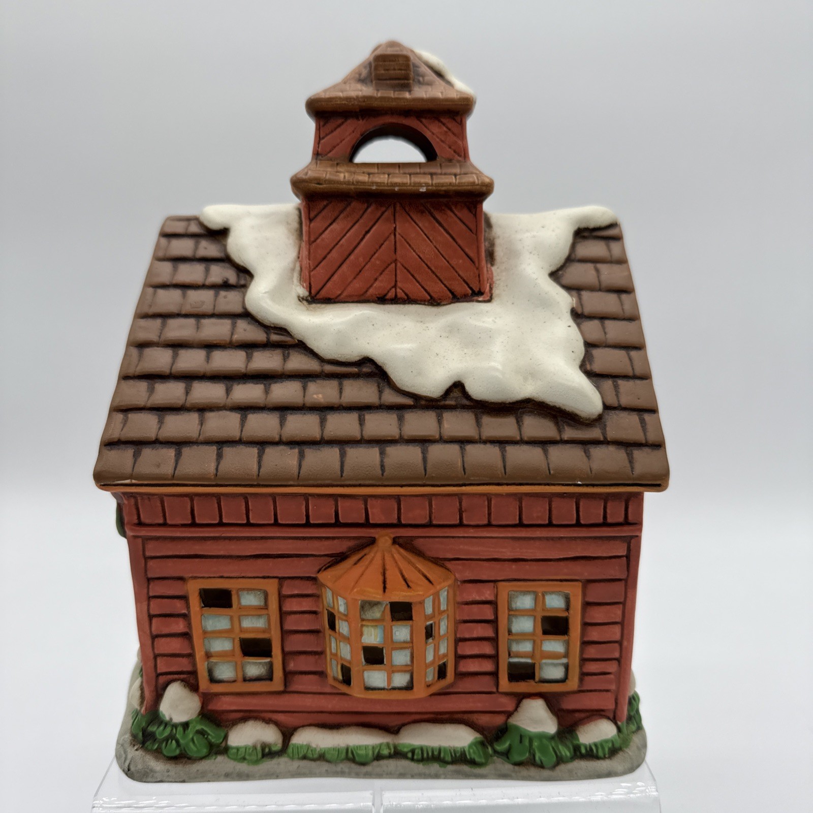 Lefton Colonial Village Schoolhouse #05821, 1986 by Byron Wood