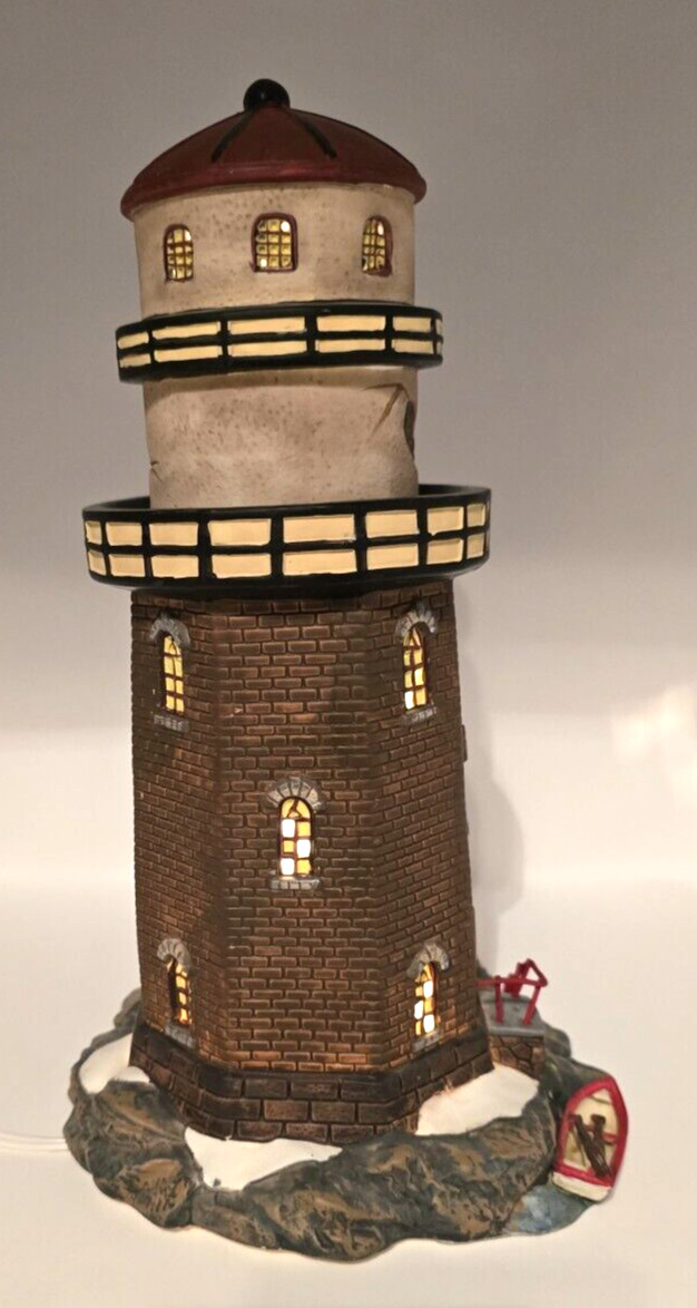 VTG 2000 Santa’s Workbench Collection Classic Series Standing Stones Lighthouse