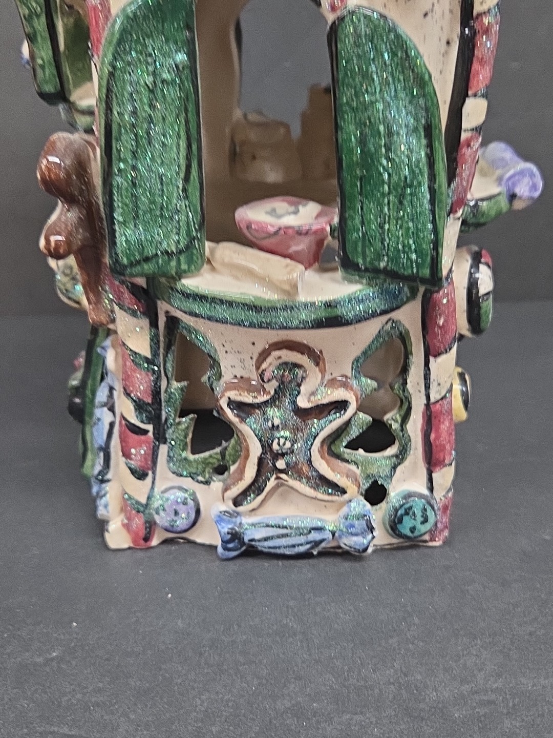 Blue Sky Clay Works Rudolphs Gingerbread House By Heather Goldmine 2000