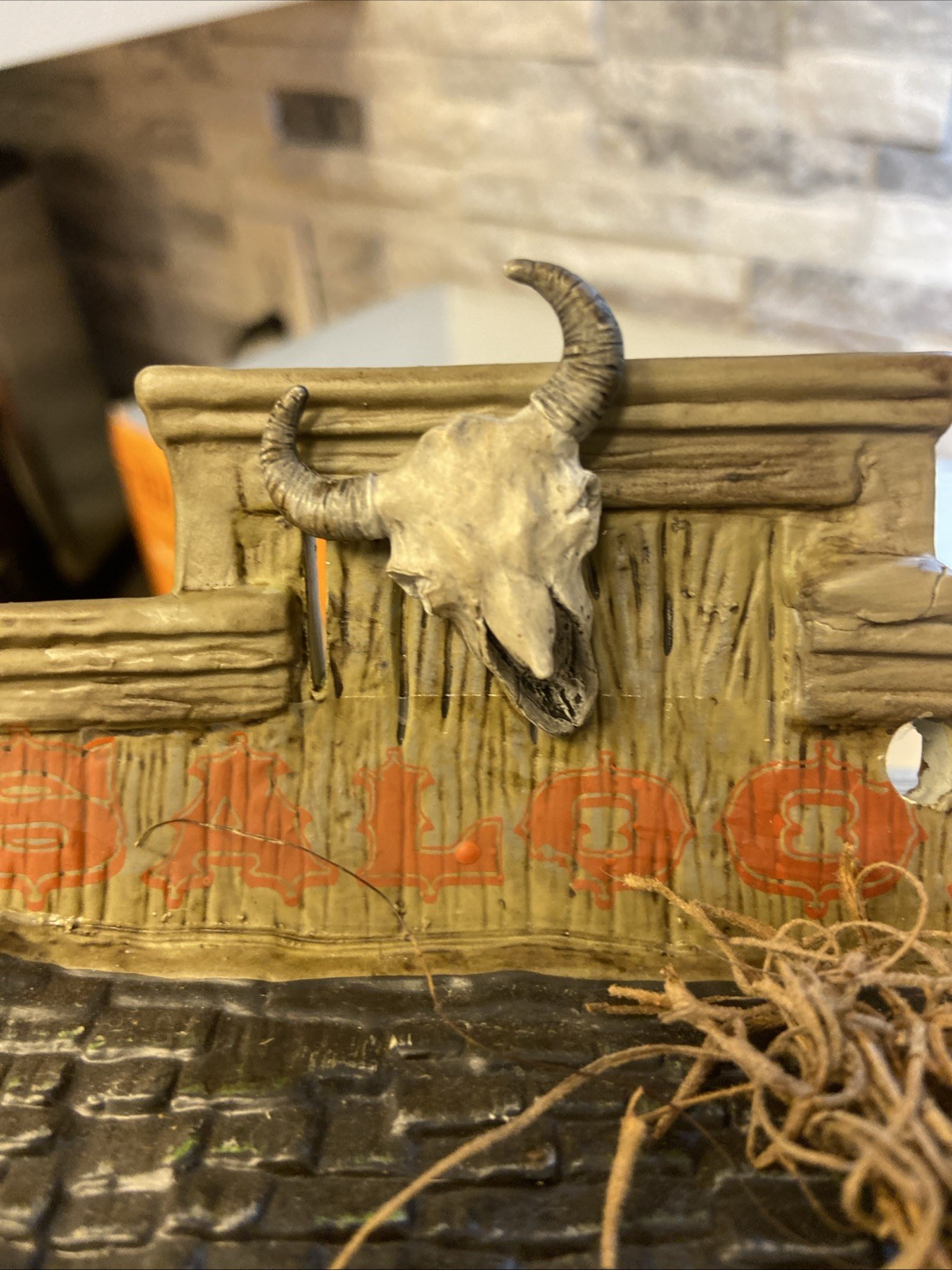 Dept 56 Big Horn Saloon Halloween Village Ghost Town Lighted House