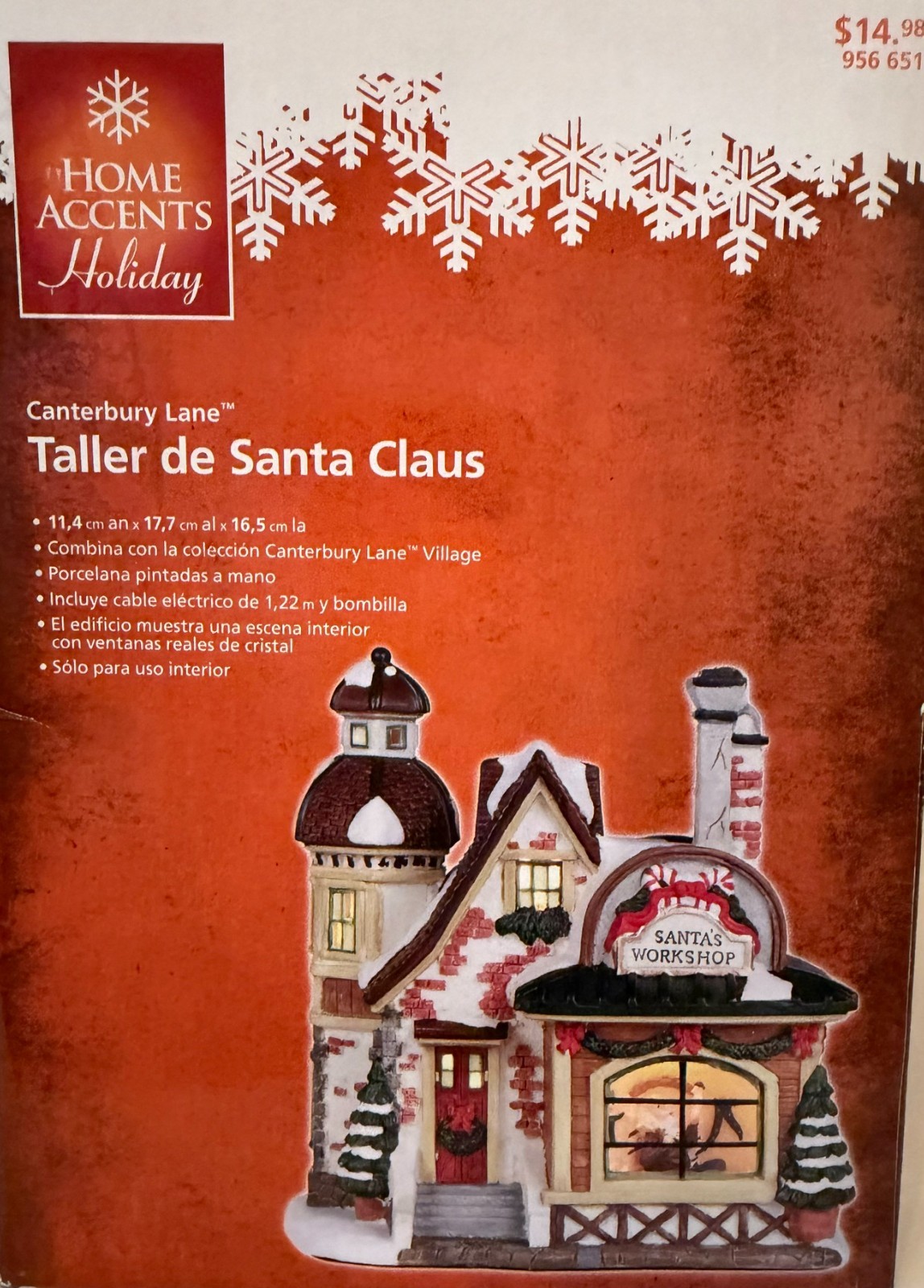 Canterbury Lane, Santa’s Workshop, Illuminated