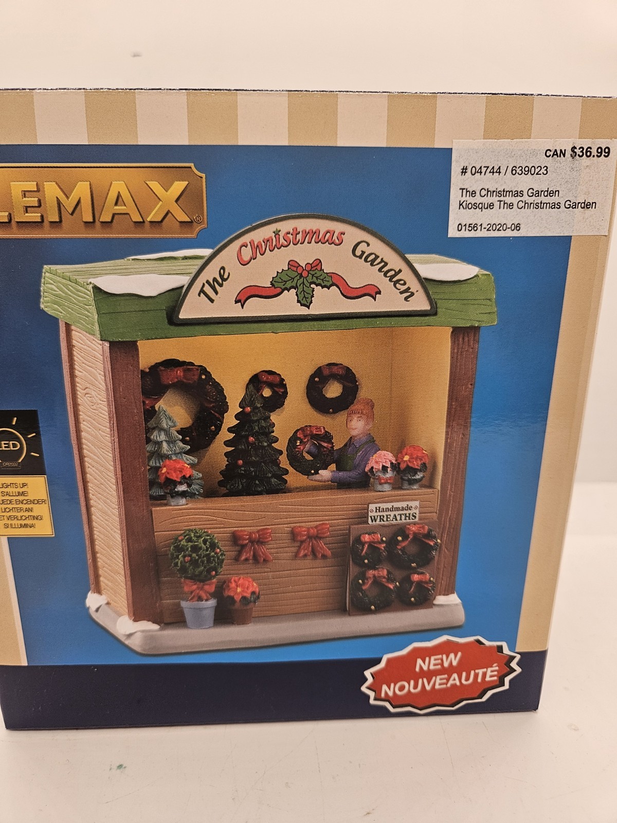 LEMAX Christmas Village, THE CHRISTMAS GARDEN #04744 2020