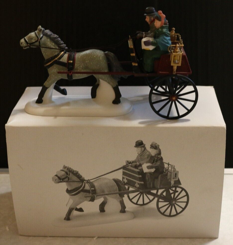 Dept 56 #58401 Red Christmas Sulky