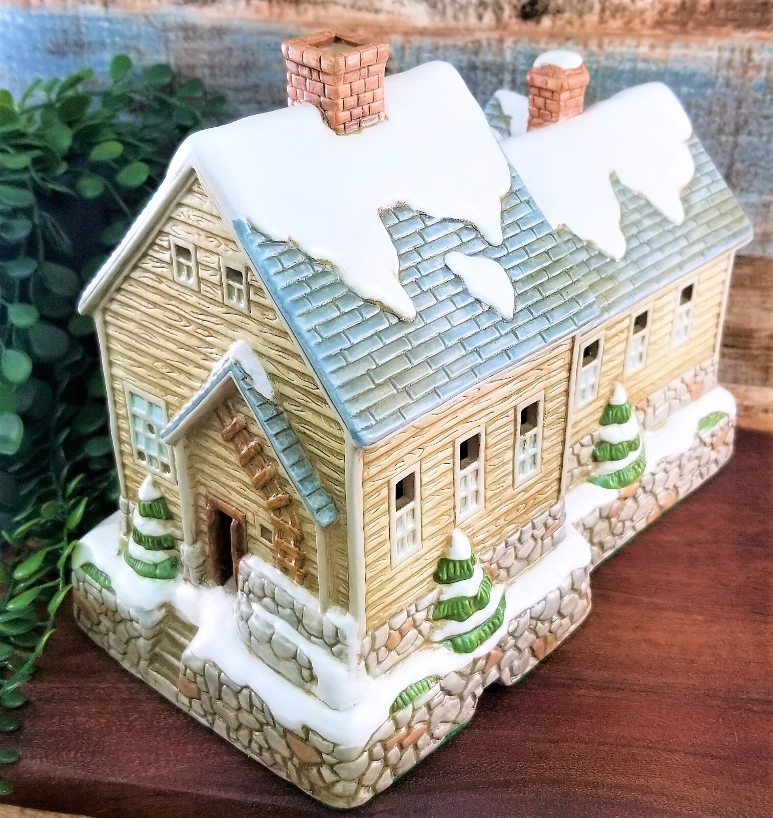 Lefton Colonial Christmas Village Fellowship Place 2000 Limit Ed 37 of 3000 NOS