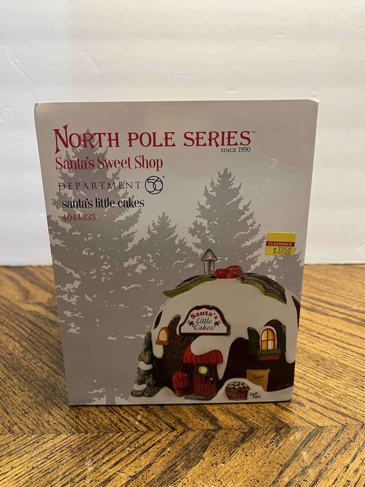 Department 56 North Pole Series Santa’s Little Cakes Sweet Shop 4044833