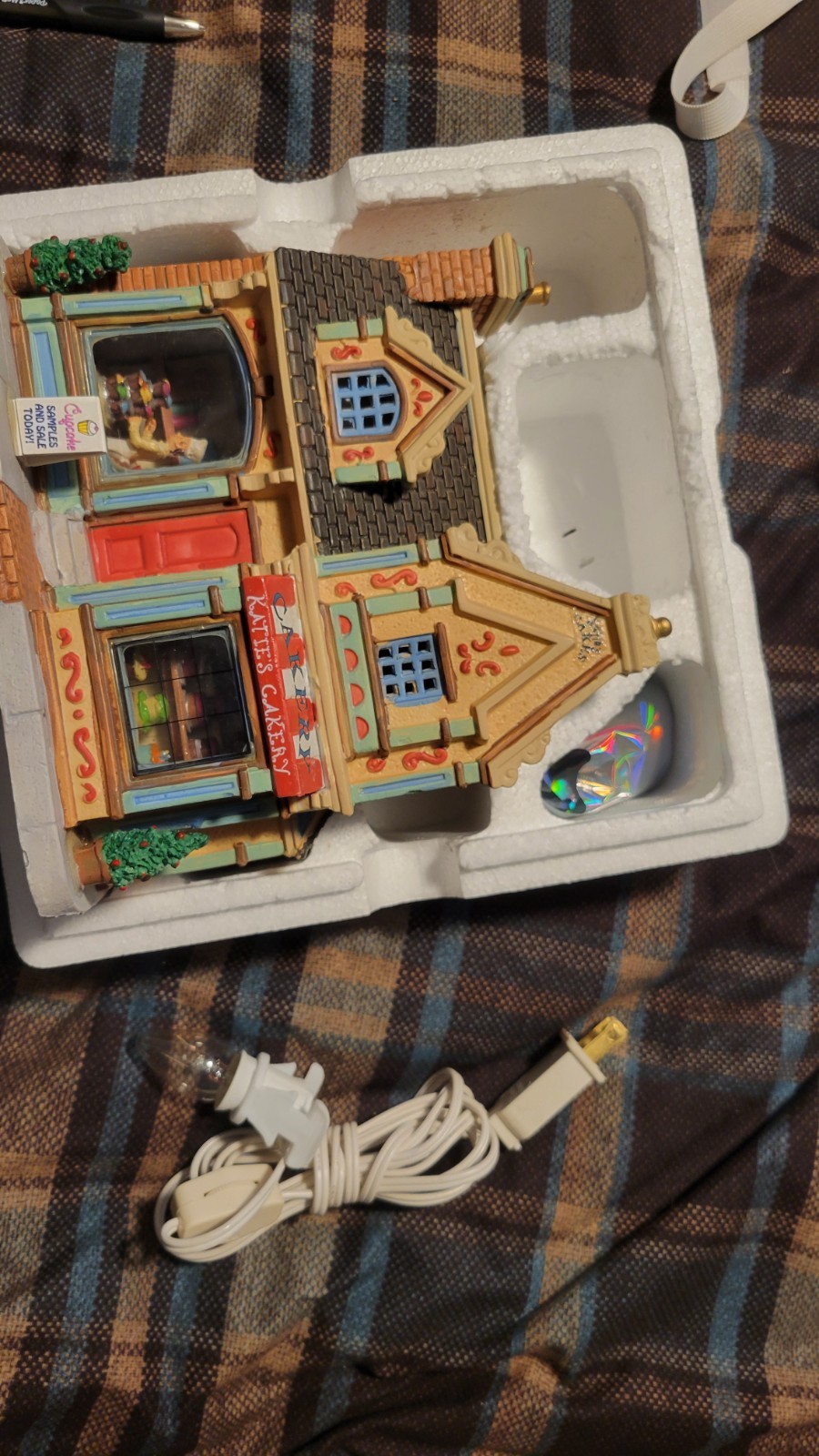 Lemax Katie’s Cakery In Box Nice Condition Very Rare Sears Exclusive/ Read