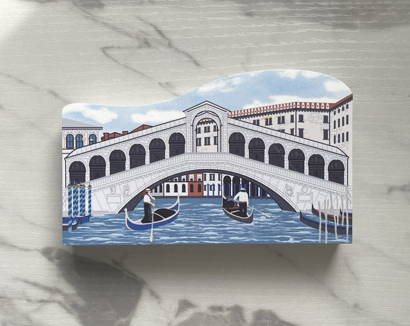 Cat’s Meow Venice ITALY Rialto Bridge Int’l Village III Shelf Sitter Signed