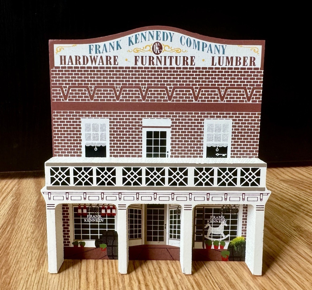 Vtg Shelia Gone With the Wind Frank Kennedy General Store Wood 3D Collectible