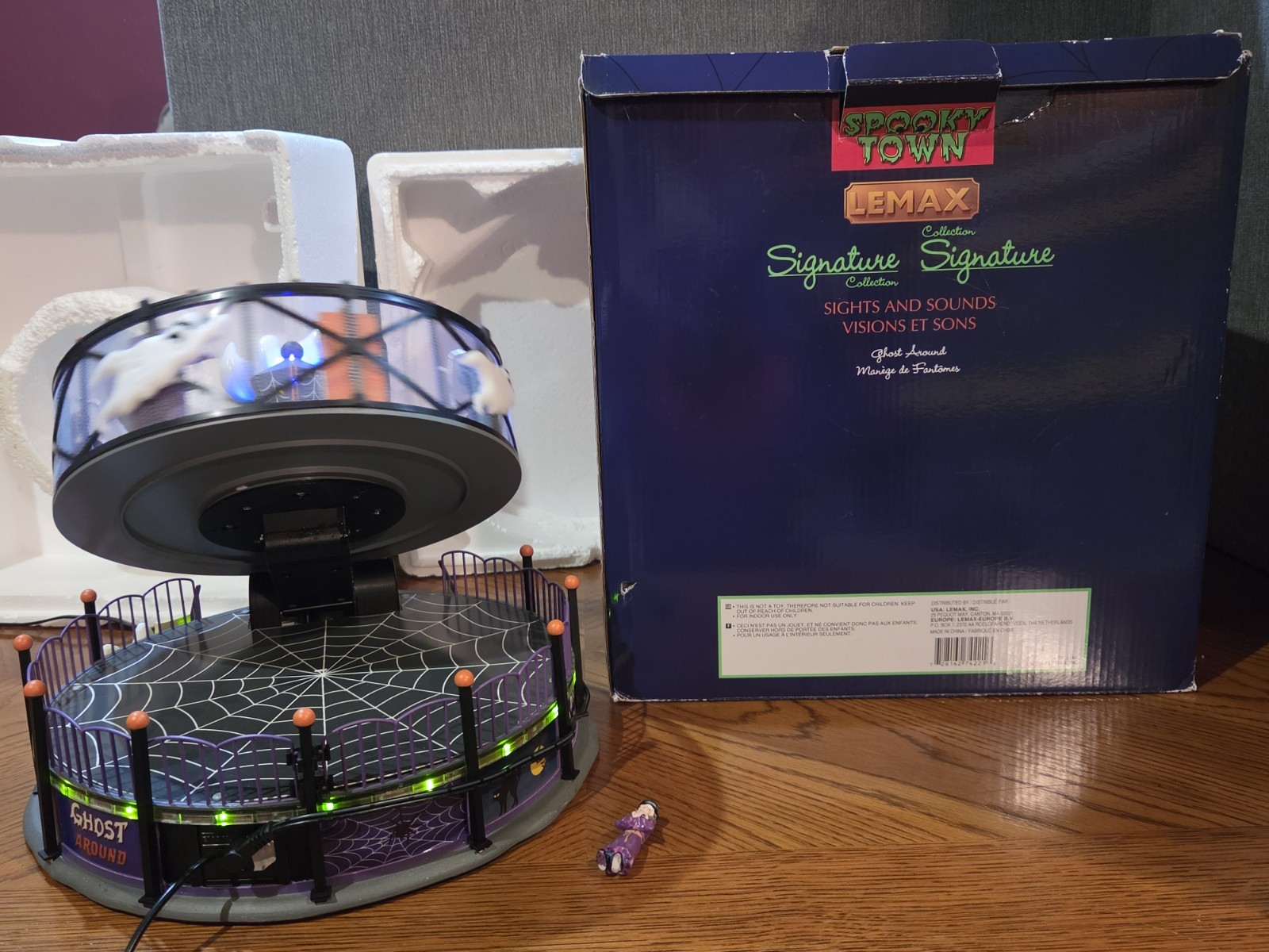 Lemax Ghost Around #74221 Spooky Town Carnival Village