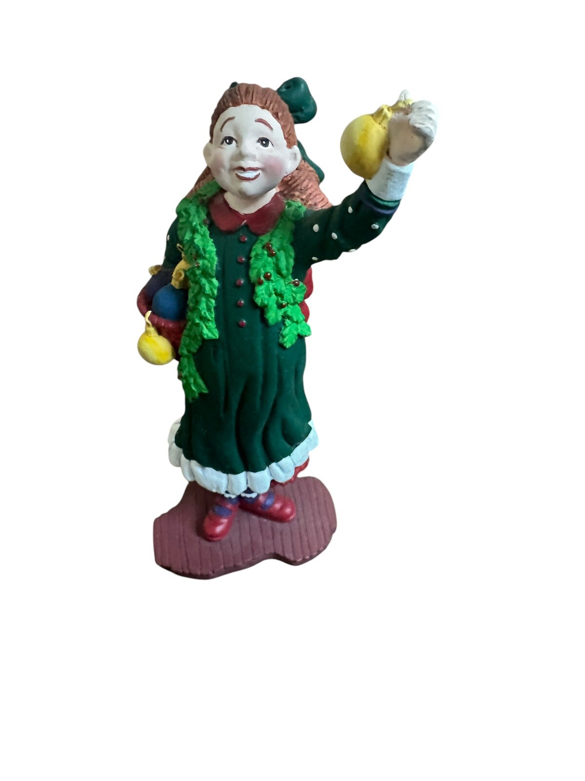 Department Dept 56 All Through House Tess Trims the Tree Girl With Ornament