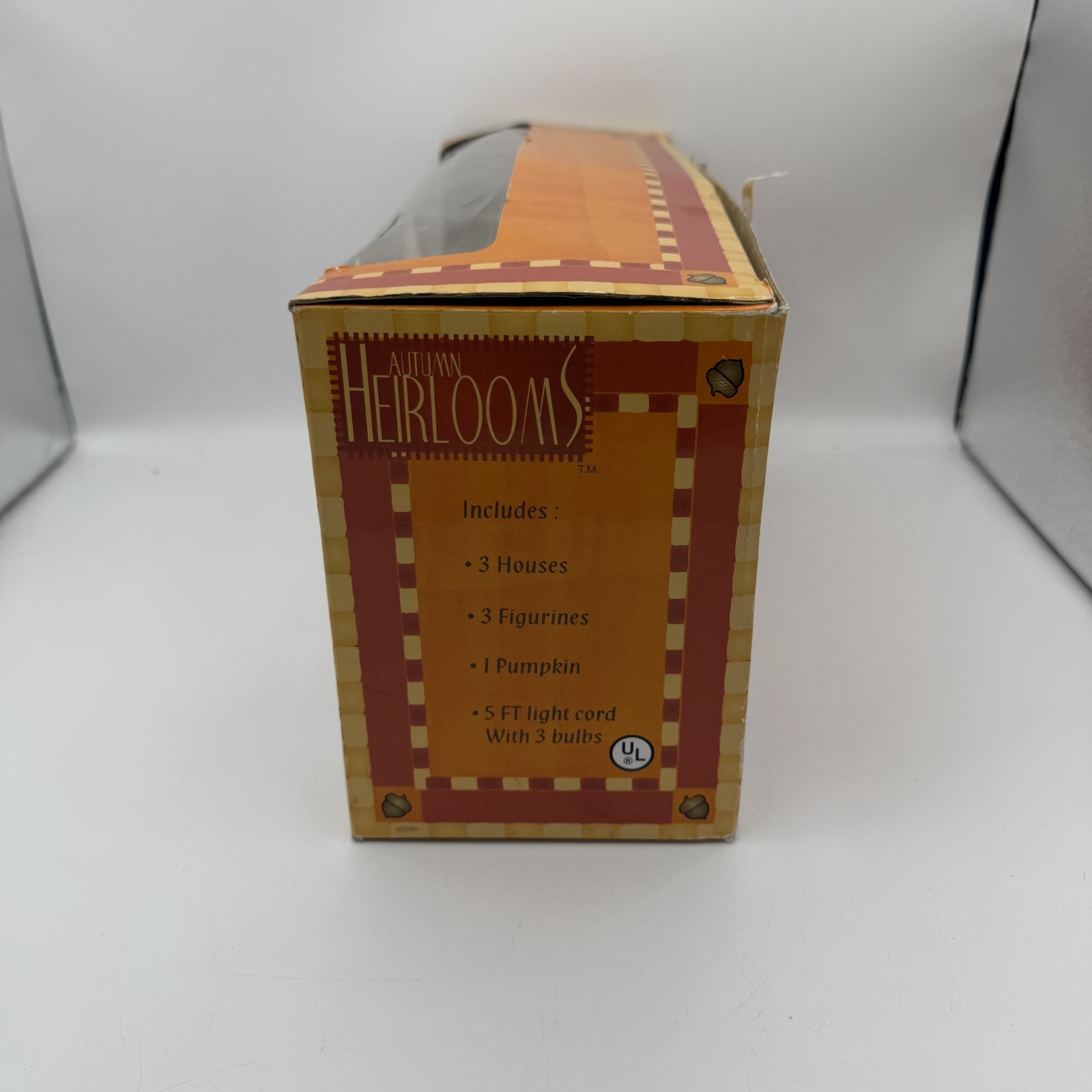Autumn Heirlooms Harvest Lighted Village set 8 total pieces