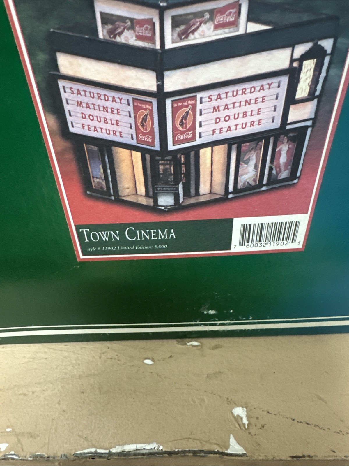 Forma Vitrum Town Cinema #11902 Coca Cola Stained Glass Through The Decades New