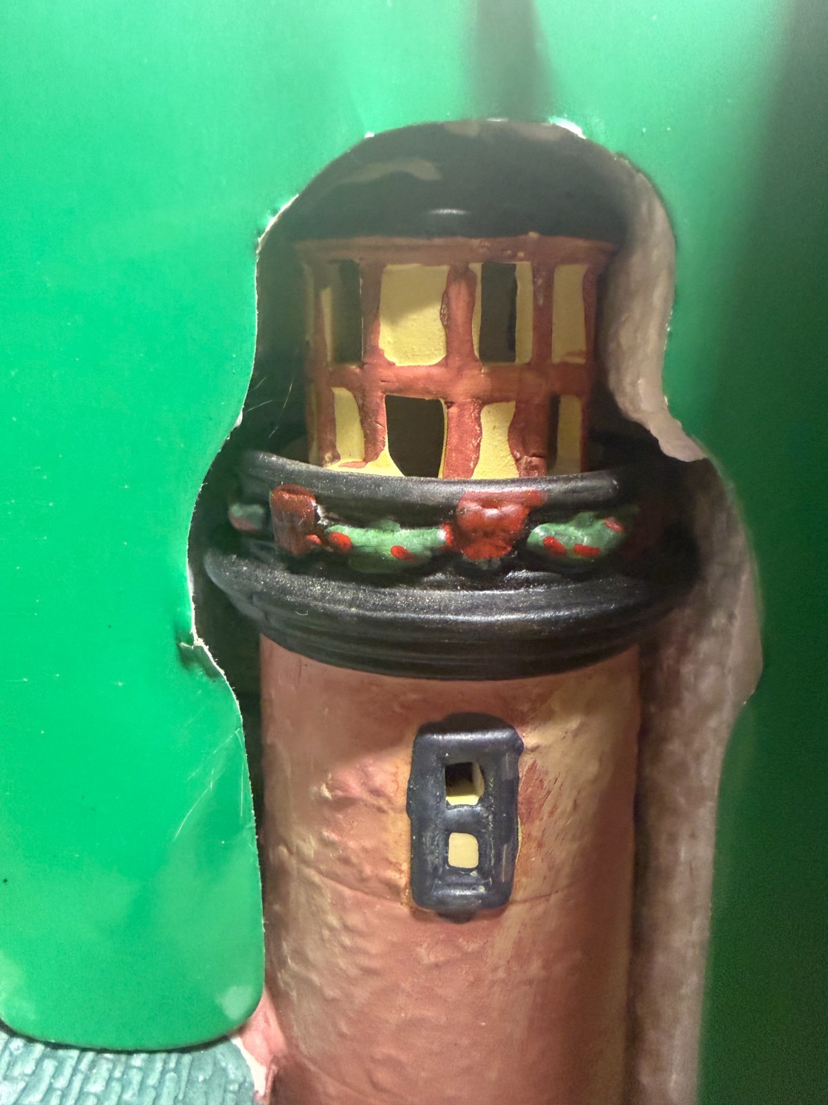 Home Elements Porcelain Lighted Village Lighthouse – Fast Ship