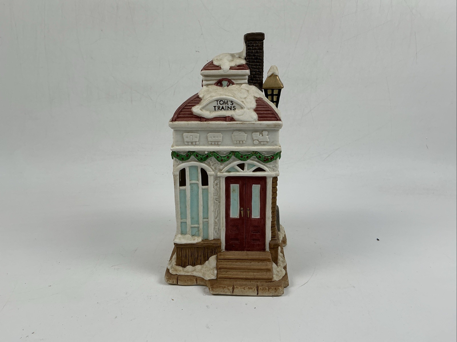 1993 Mercuries Tom’s Trains Collectable Porcelain Christmas Village Dickens