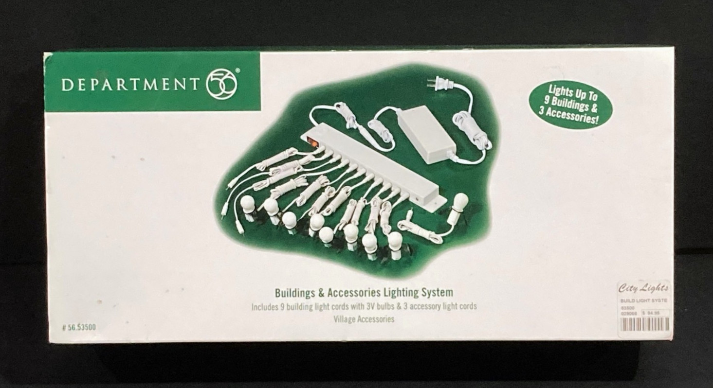 Department 56 Building and Accessory Lighting System Adapter 56.53500 9 Building