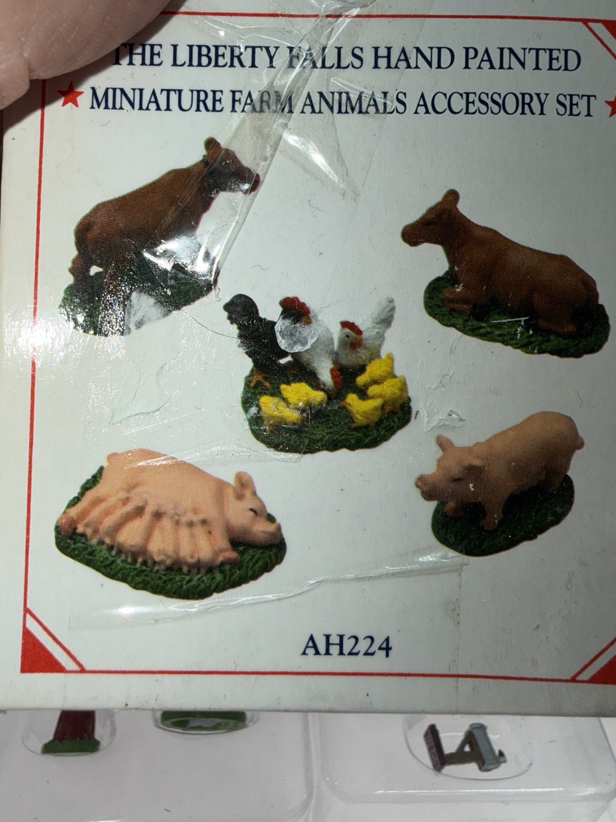 Liberty Falls Pewter Hand Painted Figurines In Original Boxes AH 236 51 224