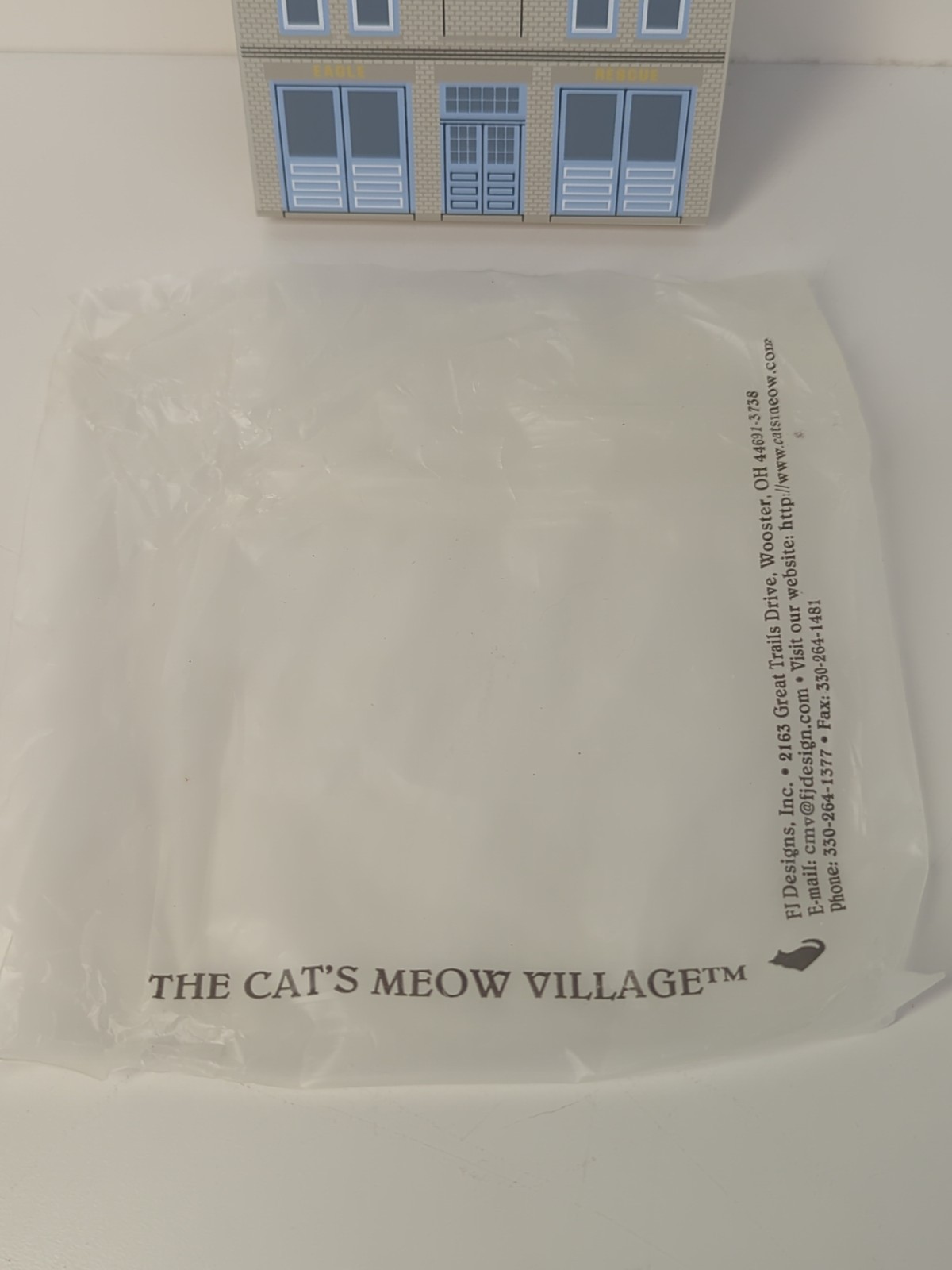 ✨VINTAGE✨ The Cat’s Meow Village – HYDE PARK NY Historic Series – FIREHOUSE