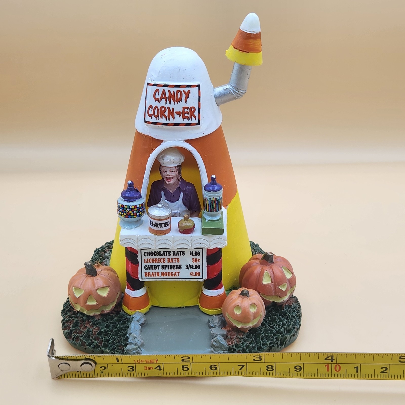 Lemax Spooky Town Halloween Cand Corn-er Village Accessory 2016 #83349 in Box
