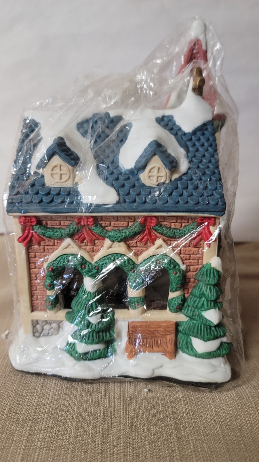 Vintage JCPenny Christmas Treasury Collectible Village #1 In Series Church