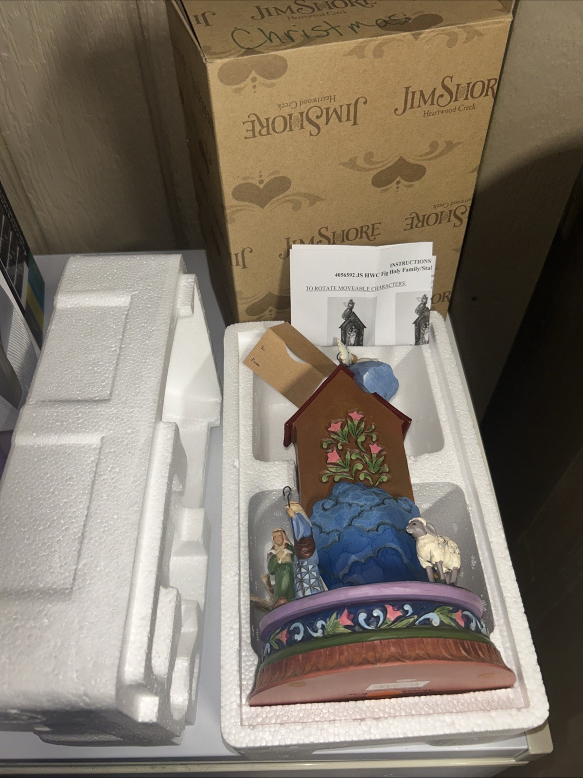 Jim Shore Messiah Savior King Heartwood Creek Revolving Navtivity 2016 MIB