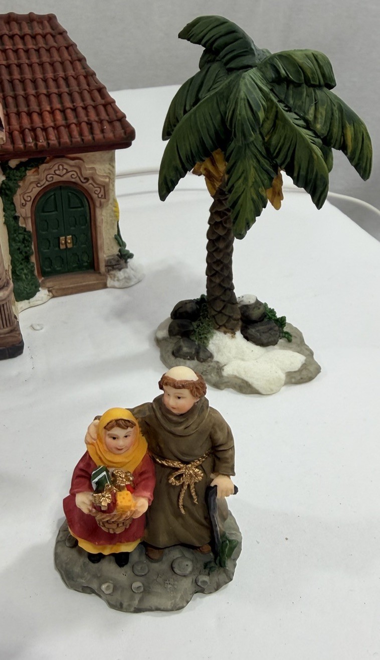 HOUSE OF LLOYD CHRISTMAS AROUND THE WORLD MISSION STYLE LIGHTED CHURCH BY O’WELL