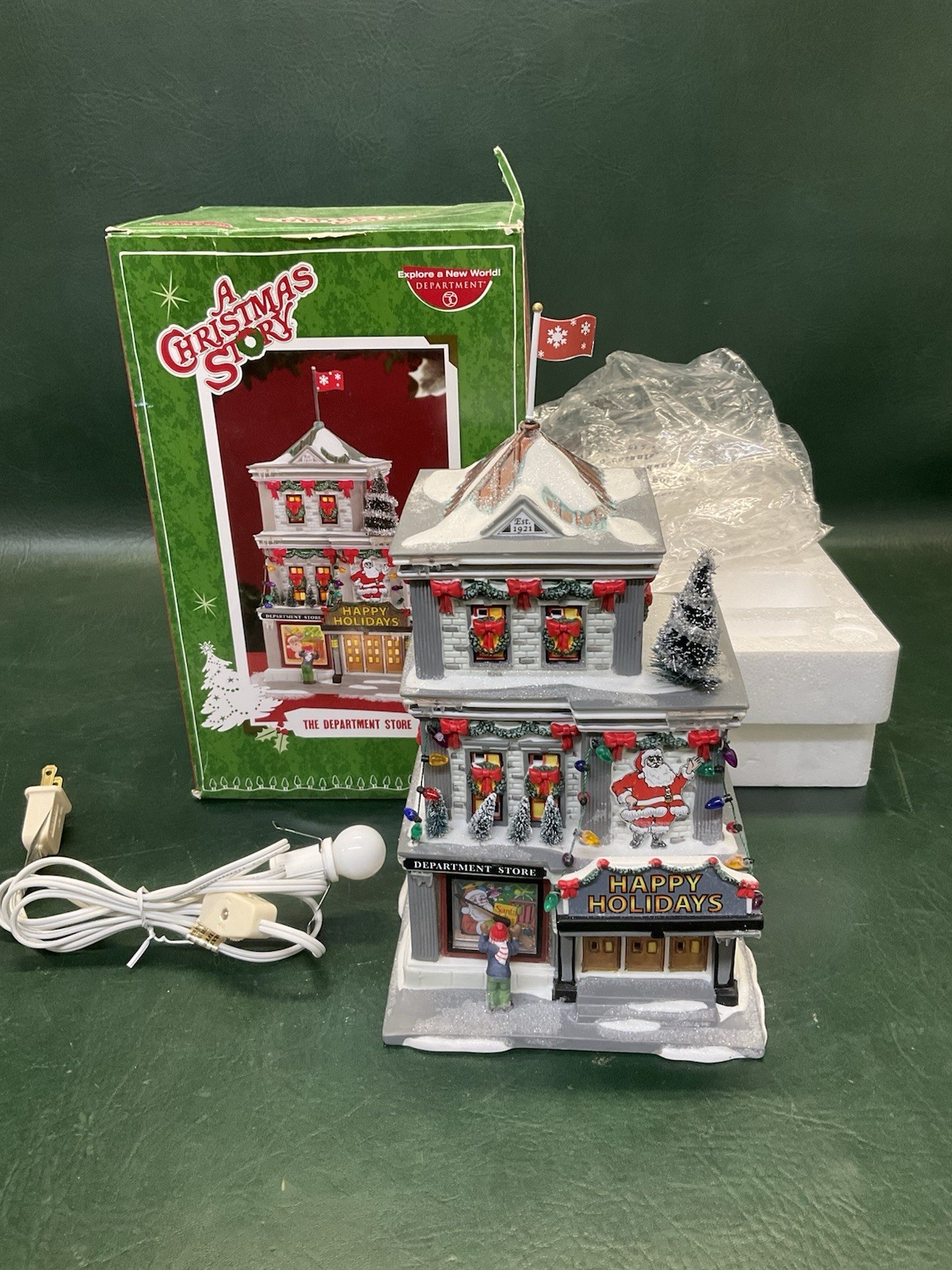 Department 56 A Christmas Story ~ The Department Store Lighted Building in Box