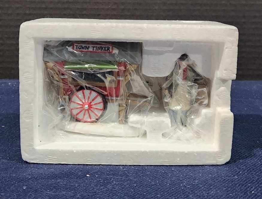 Department Dept 56 Christmas Heritage Village Collection Town Tinker Set Of 2