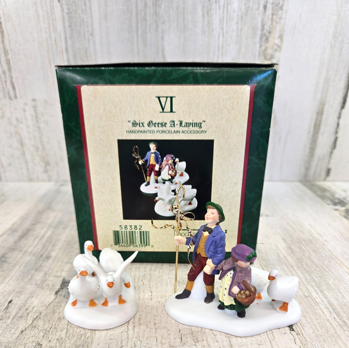 Department 56 Six Geese A Laying Twelve Days of Dickens Village