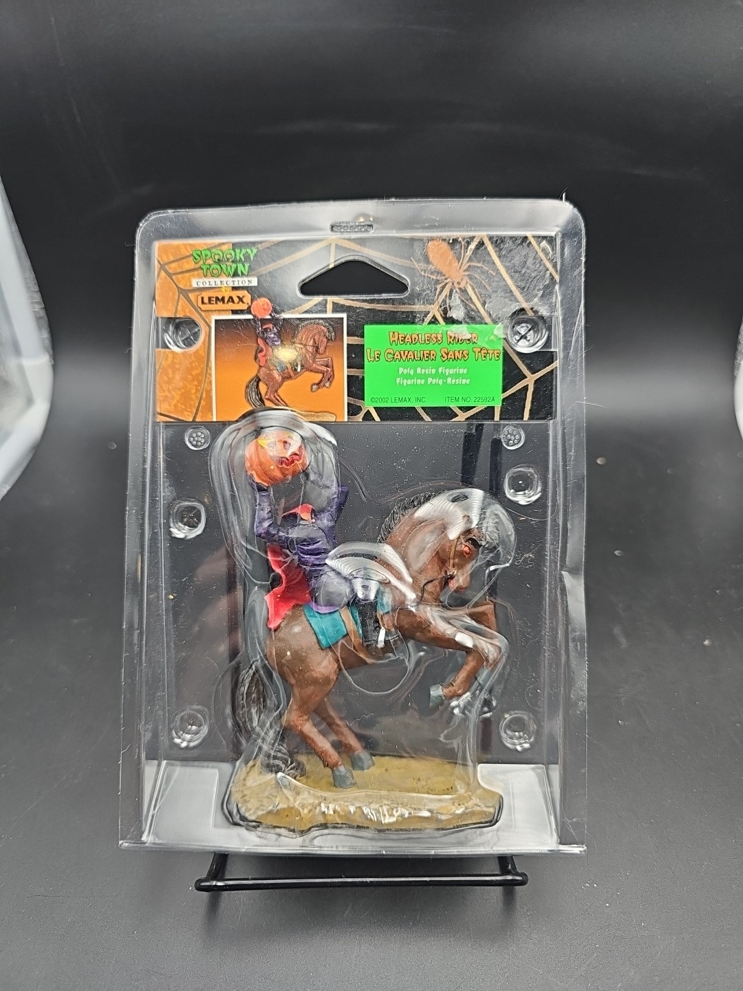 Vintage Lemax Spooky Town Collection ‘Headless Rider’ Halloween Decor
