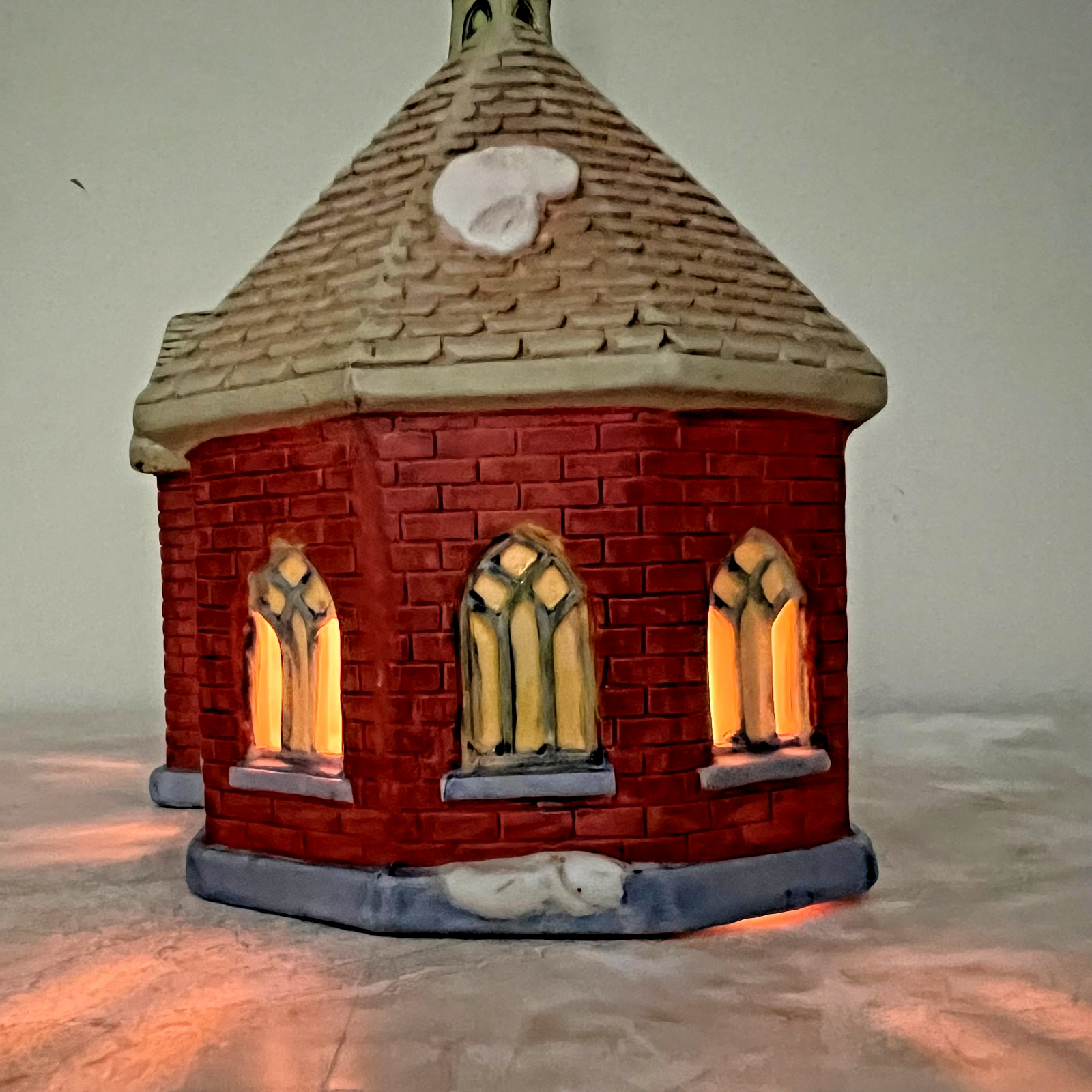 Dickens of London Illuminated Porcelain Church – Model 64488 with Light Cord