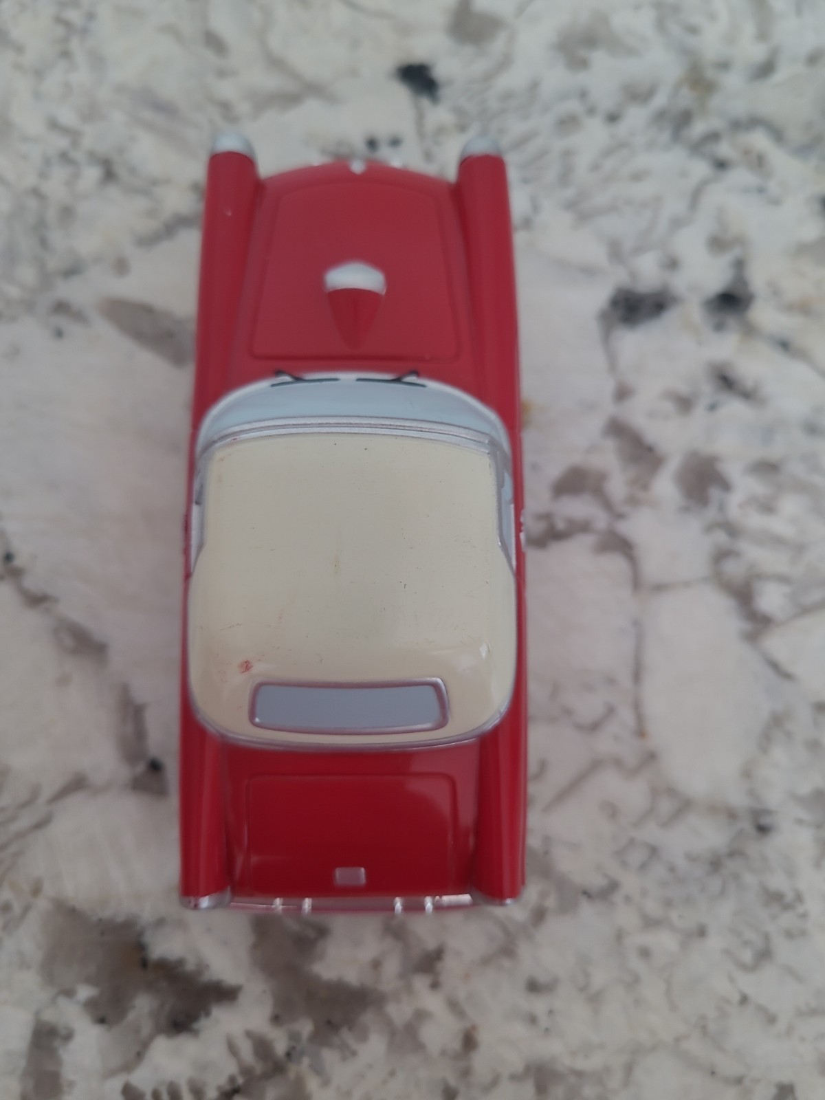 Lemax Red Sports Car Holiday Village Accessory-Train Accent Front Wheels Spin