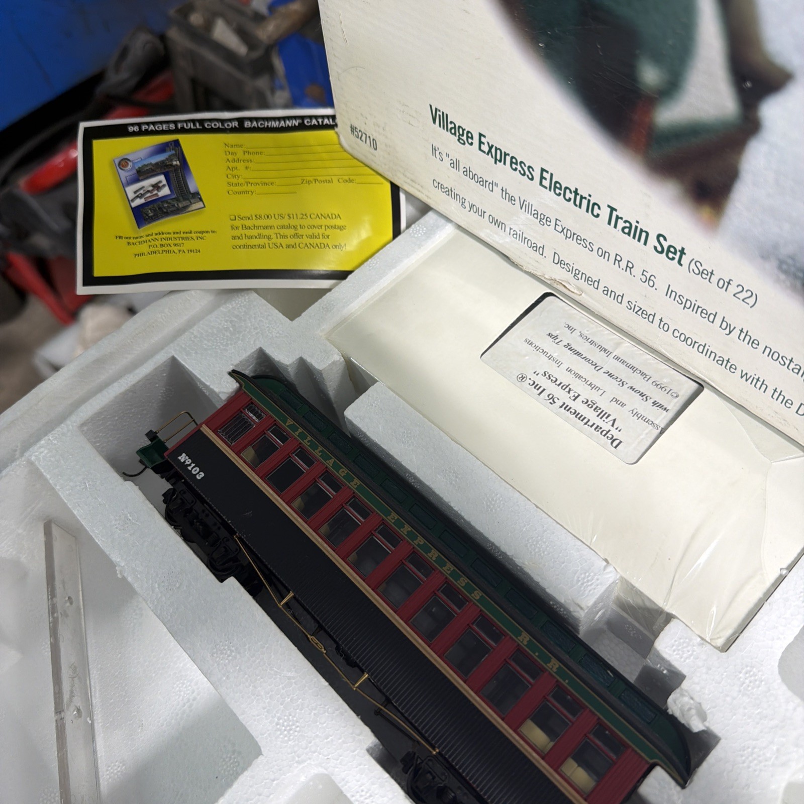Department Dept 56 Christmas Bachmann Village Express Electric Train Set 52710