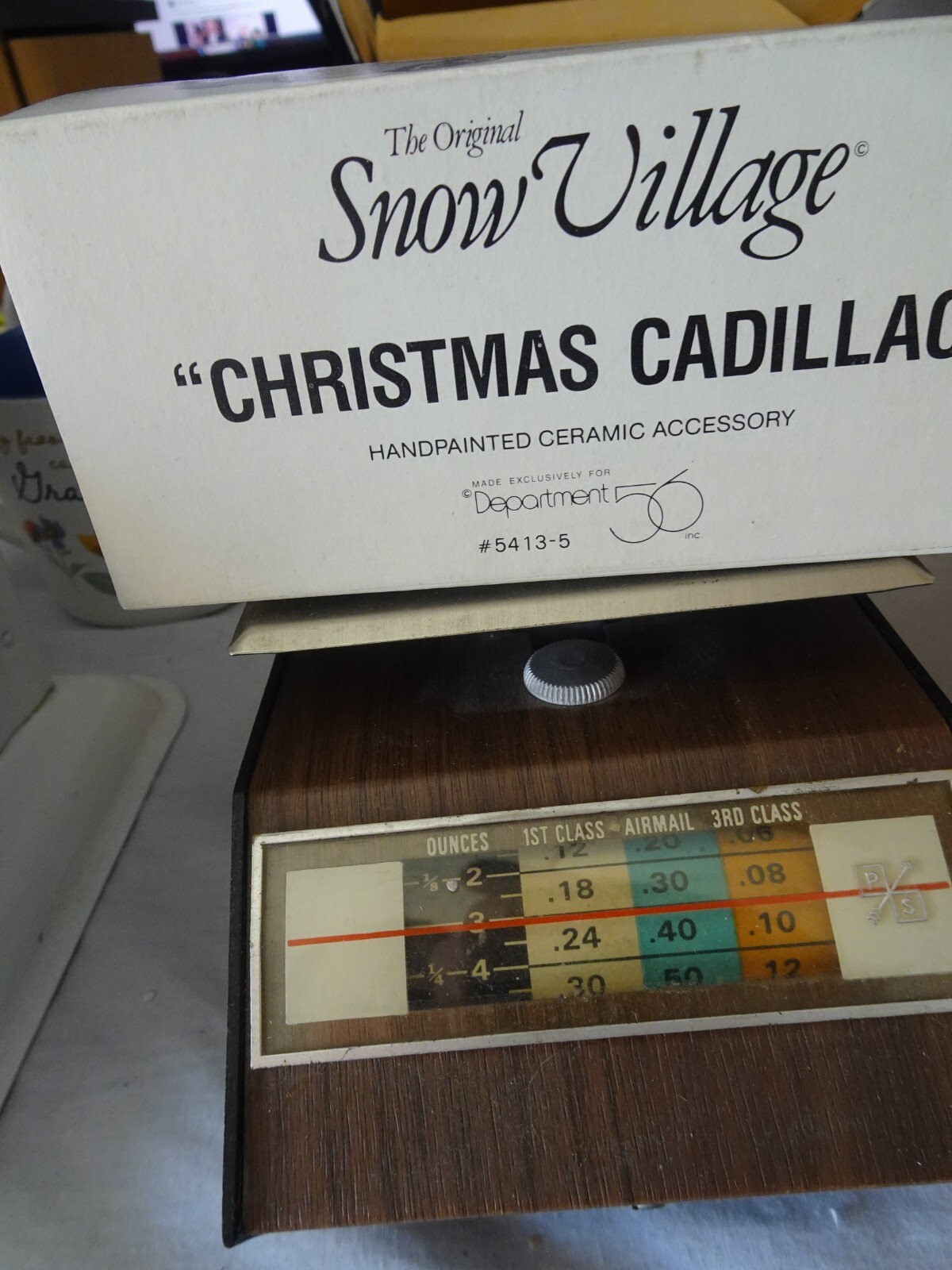 DEPT 56 SV Christmas Cadillac 54135 1991 (minor wear to box) VGUC