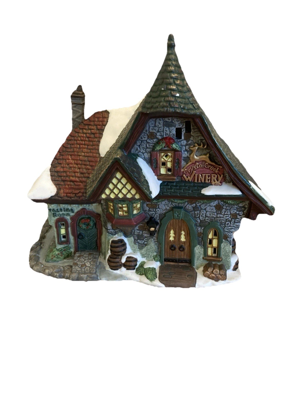 Santa’s Workbench CollectionCrystal Creek Winery 1999/Retired/unboxed A22