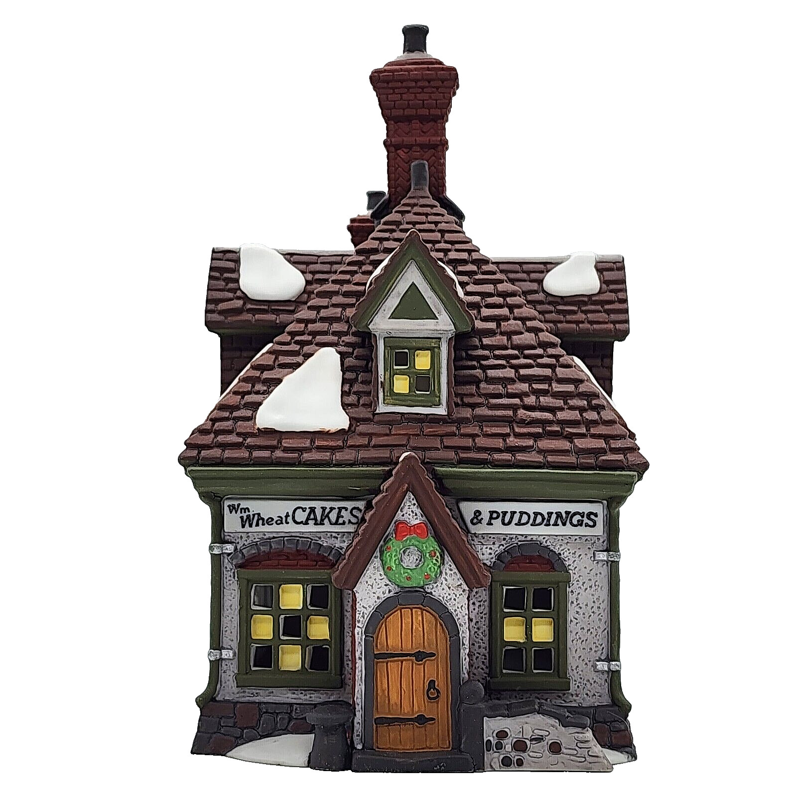 Dept 56 Dickens WM. WHEAT CAKES & PUDDINGS 58084 cute little dessert shop