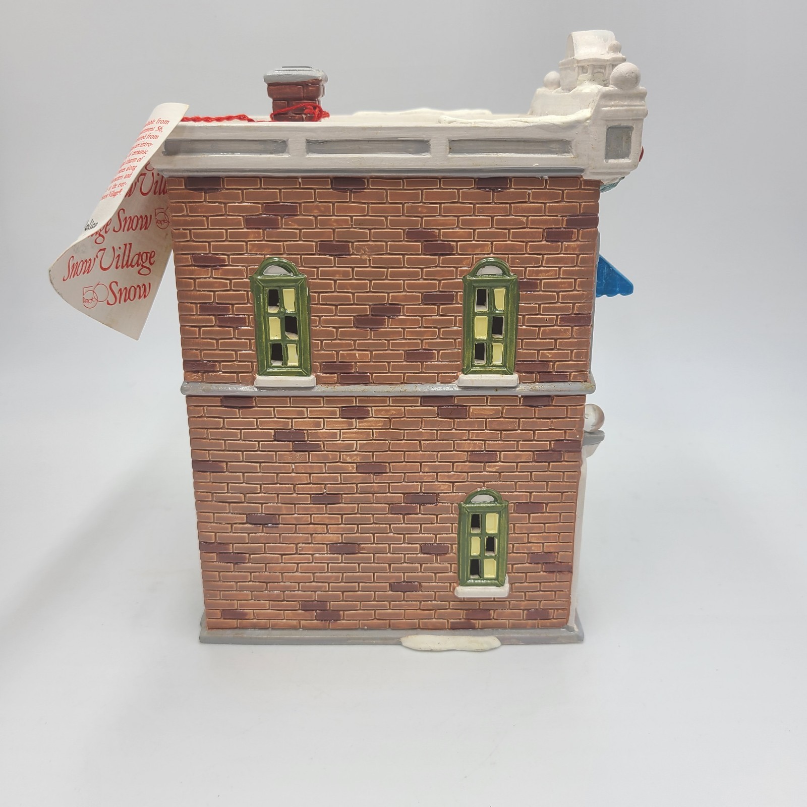 Dept 56 The Original Snow Village “Village Police Station” #54853 Retired EUC