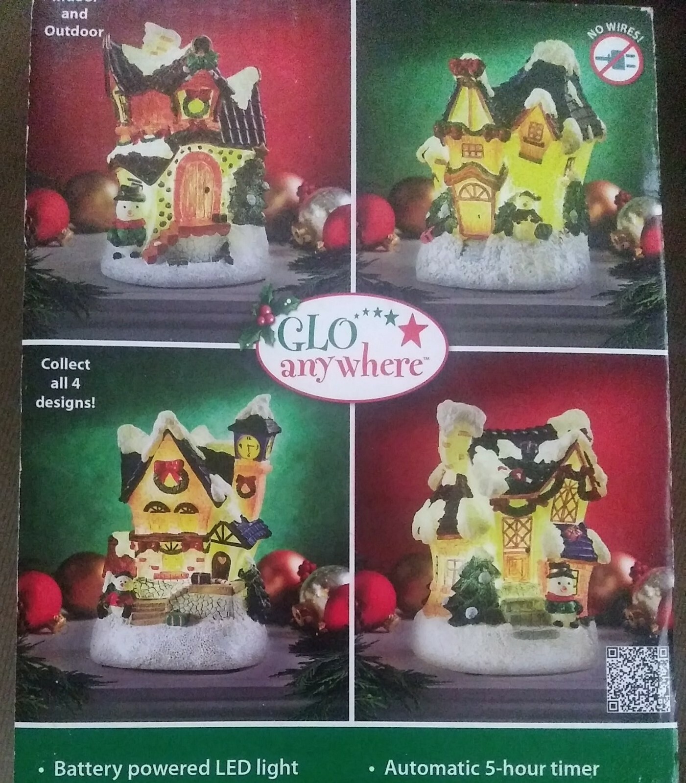 Holiday House I Light Up! GLO** Anywhere Light Up Indoor/Outdoor Lite Statue-New