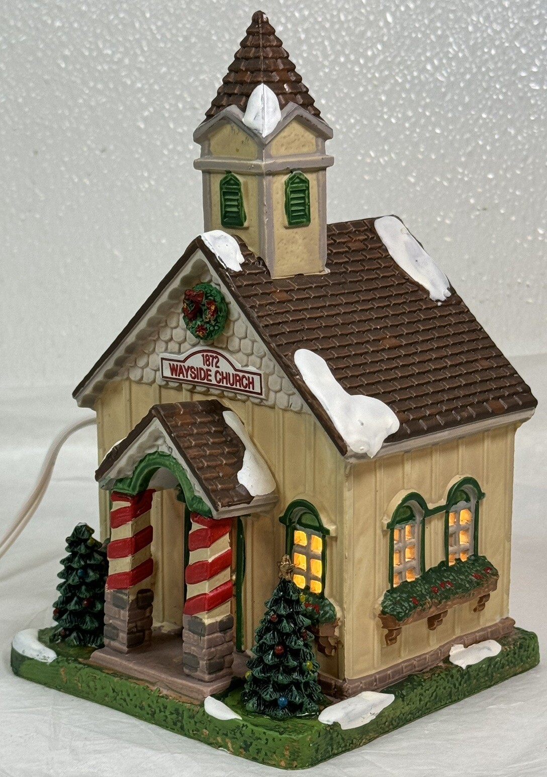 Lemax Wayside Church Porcelain Lighted Building