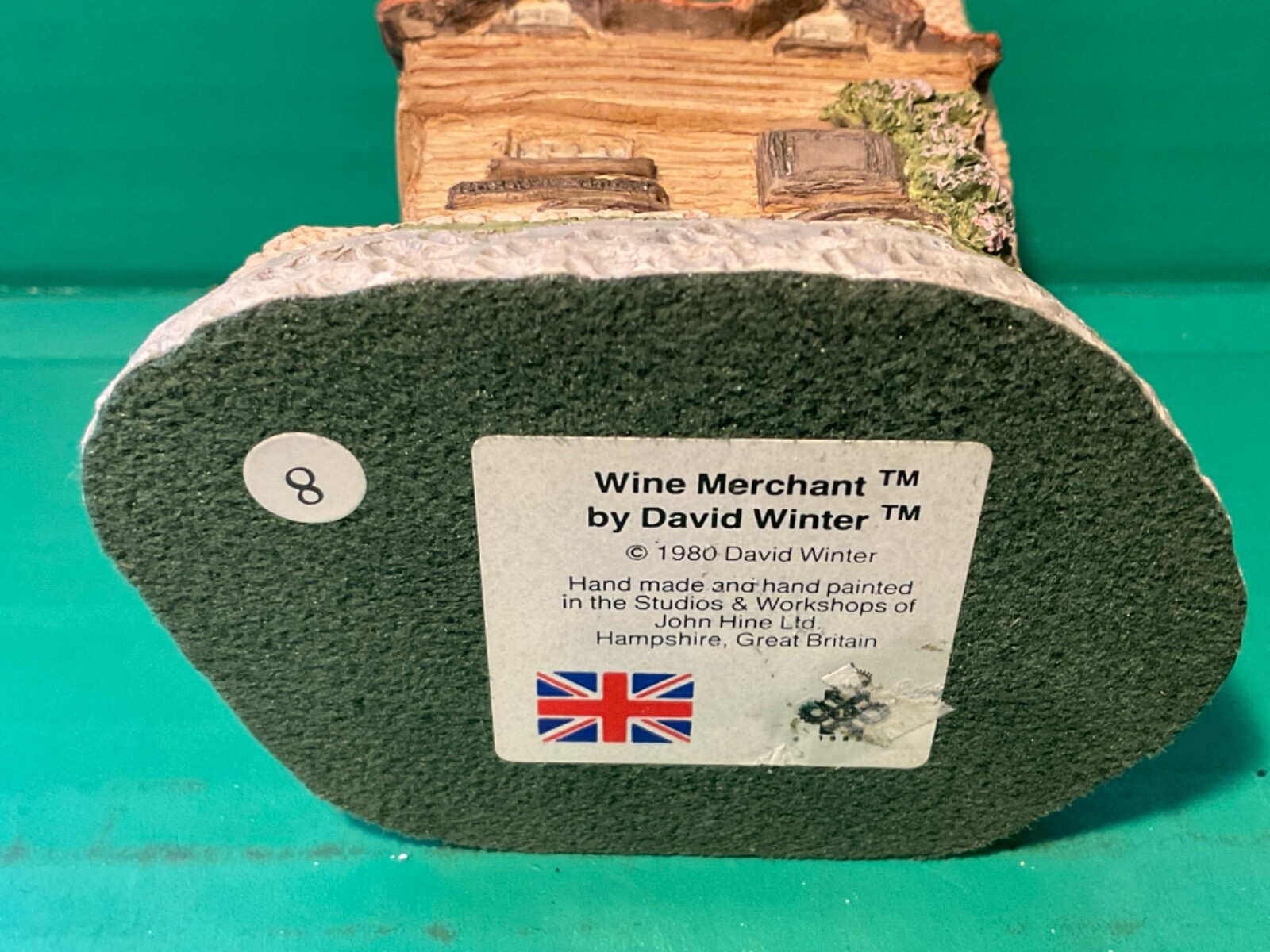 WINE MERCHANT – by David Winter 1980 with box & COA Hand Made Hand Painted