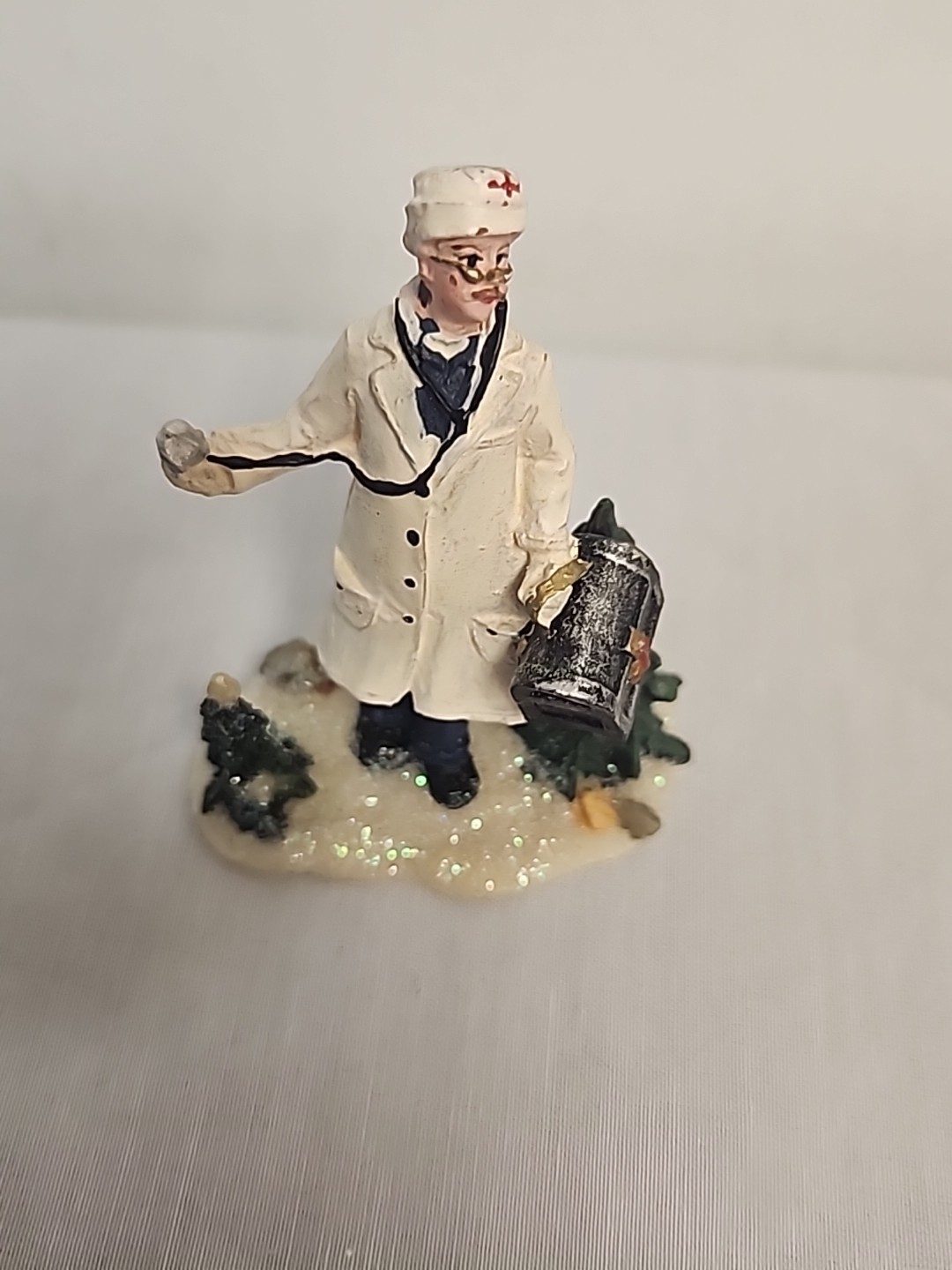 Christmas Village Figurines 19 pcs Carolers Couples Snowman Santa Kids More