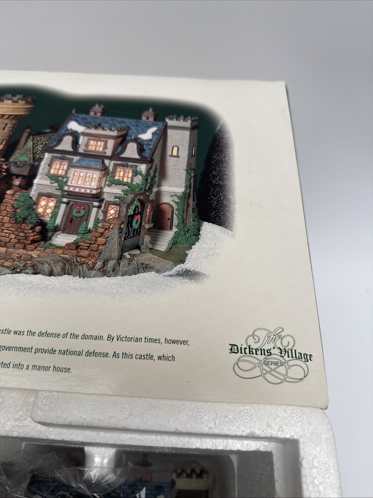 Department 56 Christmas Dickens Village Series Sheffield Manor 58493 In Box