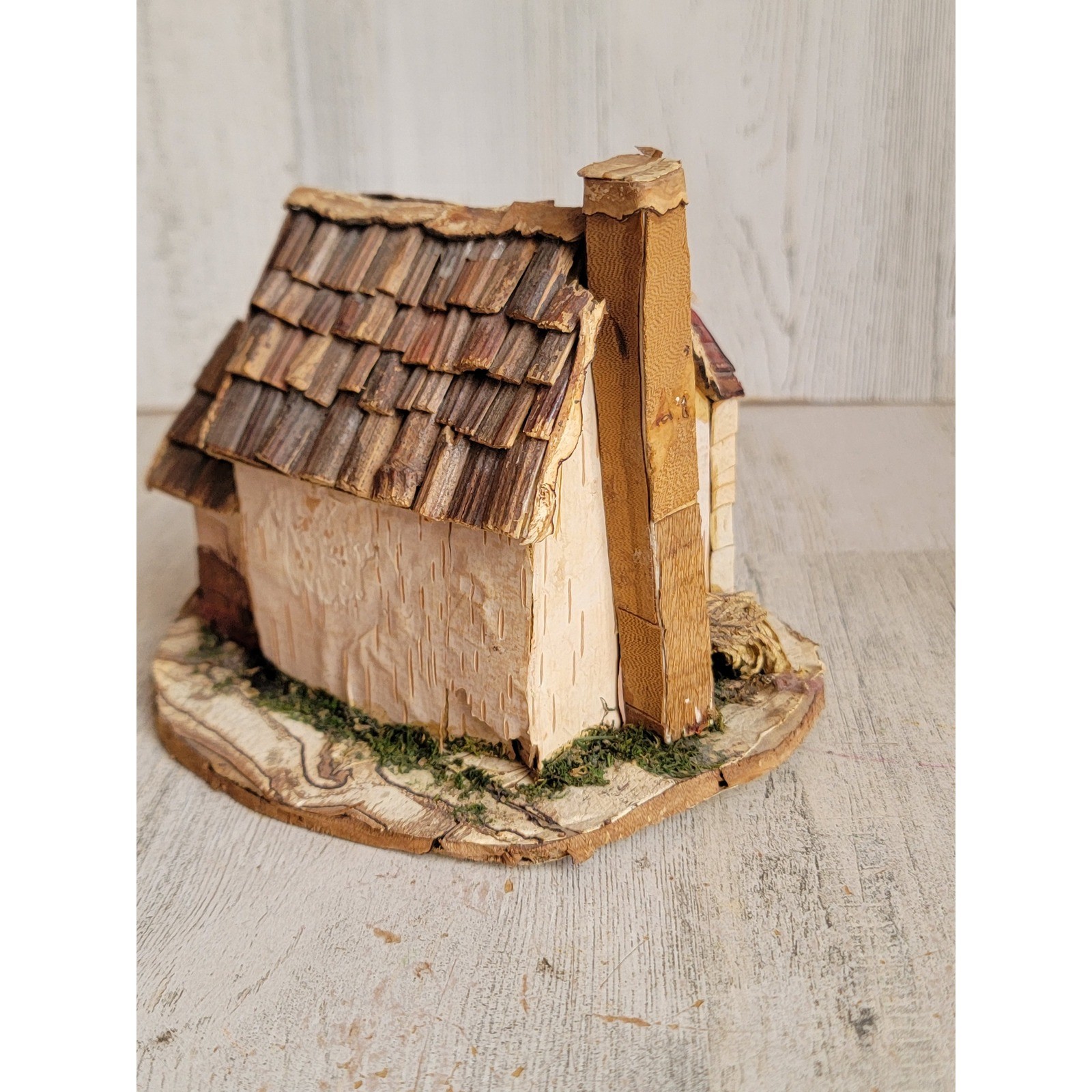 Vintage AS IS cottage house village accessory Xmas home decor